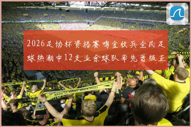 2026足协杯资格赛鸣金收兵全民足球热潮中12支业余球队率先晋级正赛